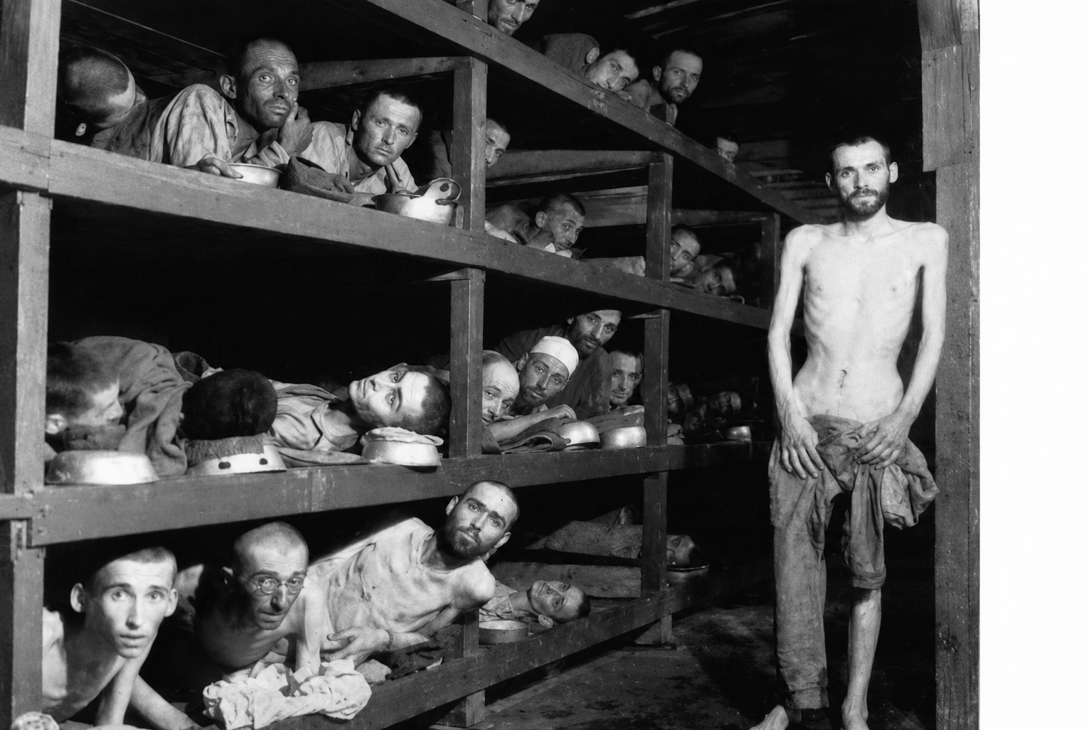 Conditions de vie des Juifs dans les camps de concentration