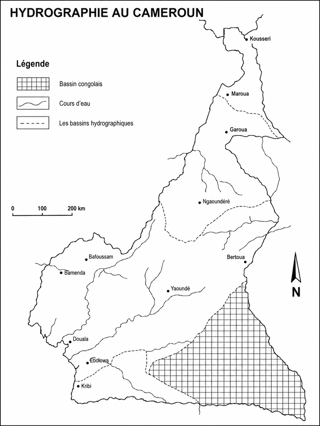 Hydrographie au Cameroun