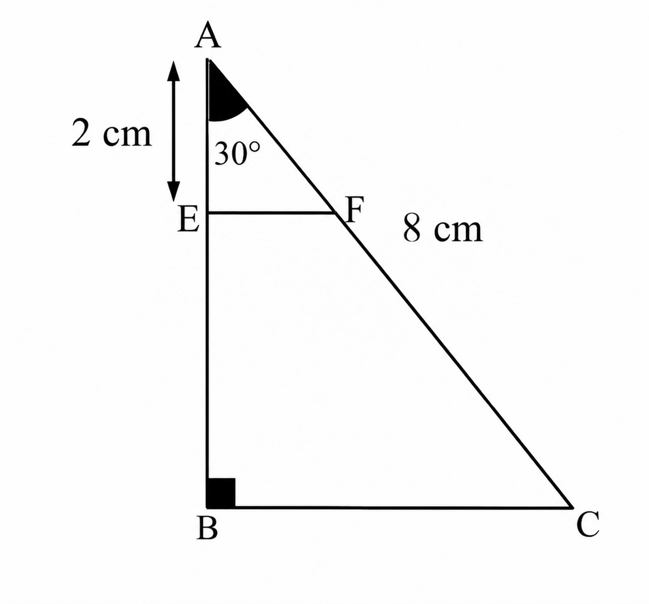 Triangle ABC rectangle en B