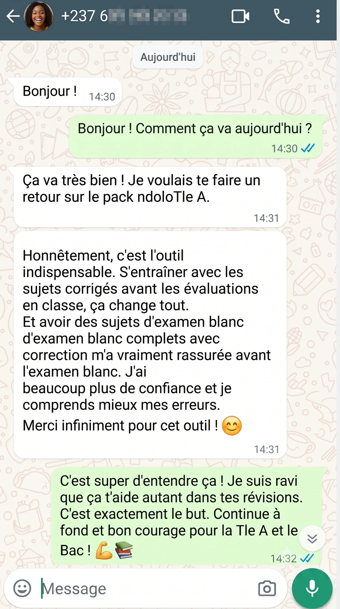 Témoignage Ndolomath 3