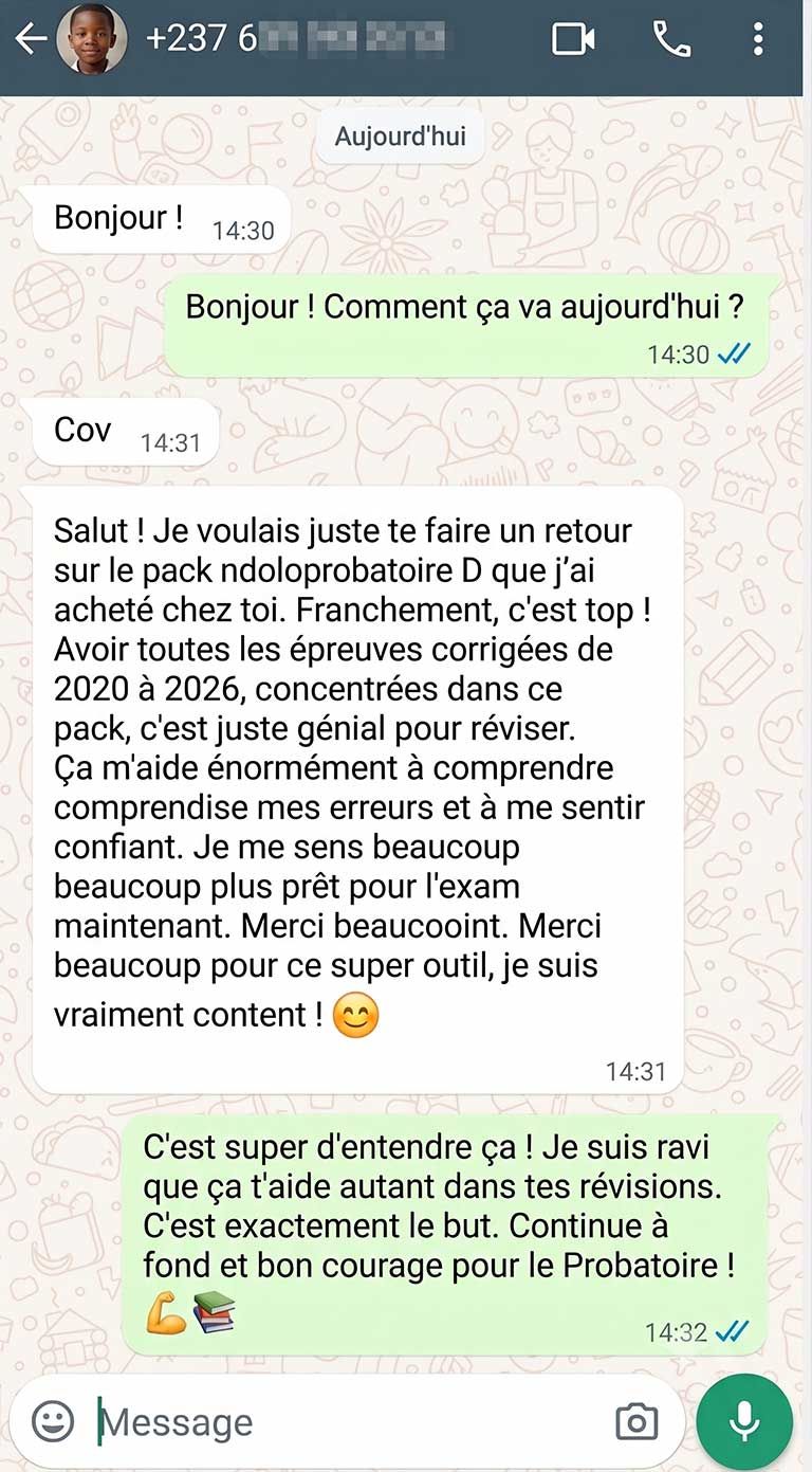 Témoignage élÚve 3